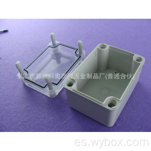 Caja de plástico impermeable IP65 para caja de conexiones de abs electrónico PWP159T con tamaño 110 * 80 * 70 mm